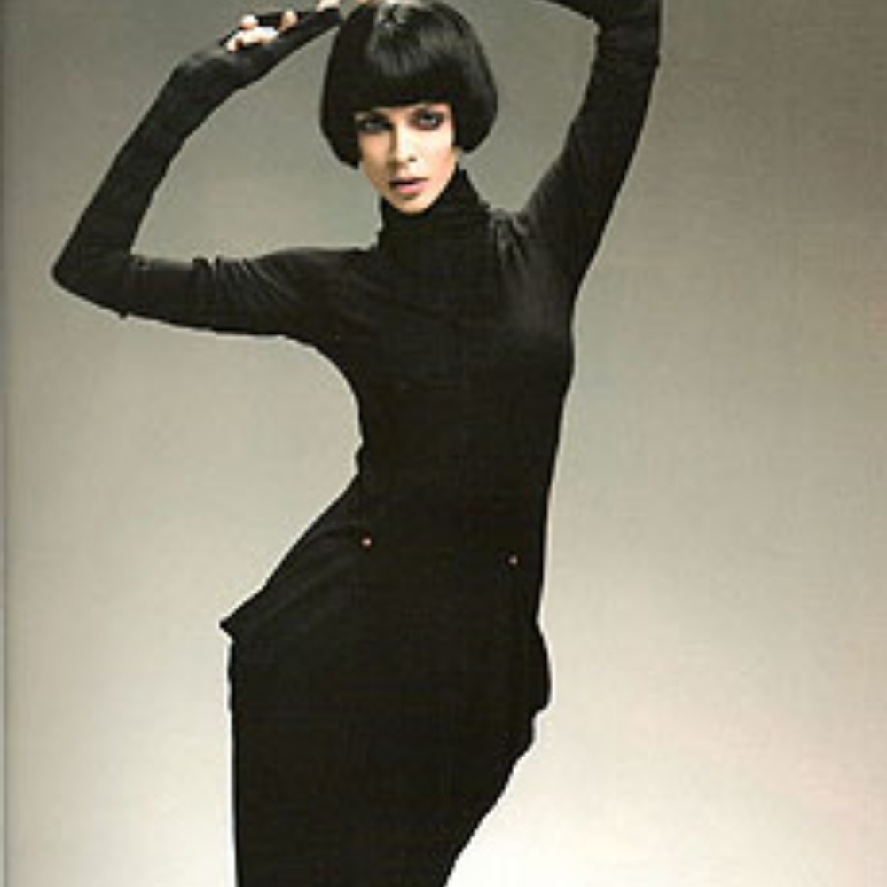 french high end design house dress